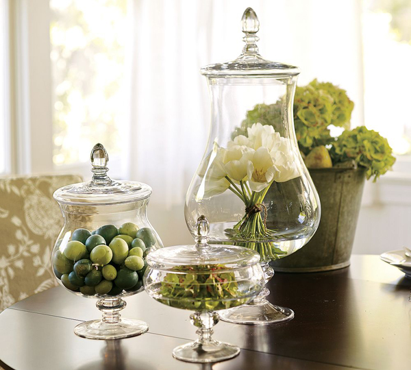 Идеи наполнения стеклянной вазы. Фото декора со стеклянной вазой | Innovus
